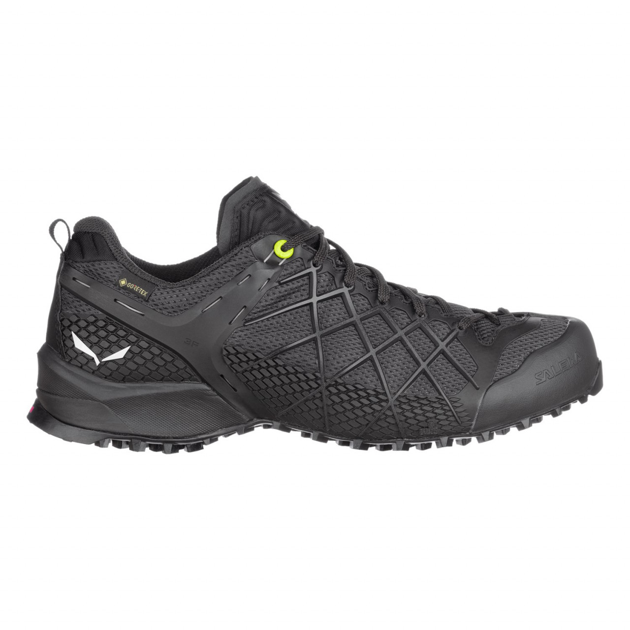 Zapatillas de Aproximación Hombre Chile - Salewa Wildfire GORE-TEX® - Negras/Plateadas - ZHPX-42796